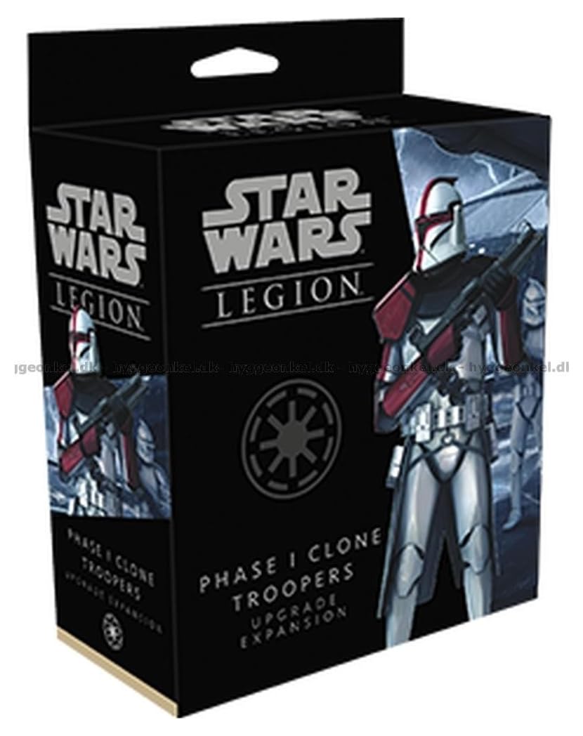 Atomic Mass Games | Star Wars Legion: Galactic Republic Expansions: Phase I Clone Trooper | Unit Expansion | Miniatures Game | Ages 14+ | 2 Players | 90 Minutes Playing Time