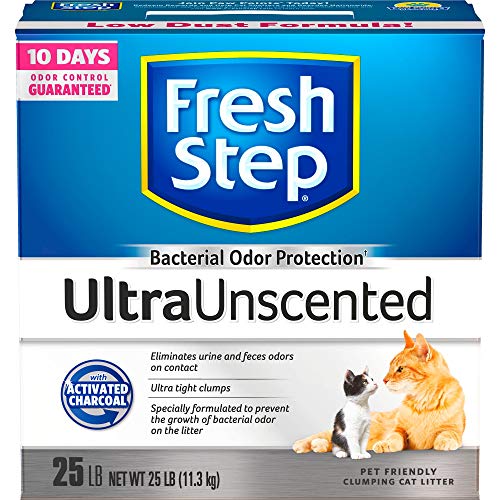 Fresh Step Ultra Unscented Clumping Cat Litter, 25 lbs. Pricepulse