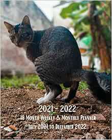 2021 - 2022 18 Month Weekly and Monthly Planner July 2021 to December