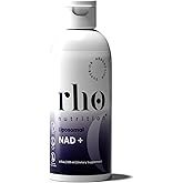 Rho Nutrition Liposomal NAD+ – Liquid Supplement Designed to Help Support Absorption – Active Form of NAD+ Helps Support Normal Cellular Health, Healthy Aging, Energy Metabolism and Overall Vitality