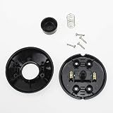 LbsAMP Foot Switch 2A 250V Round Push Button for Lamps Table Floor Lights Black view 5