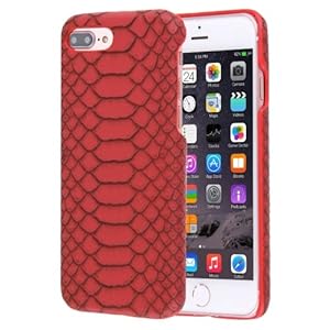 51sADSVBYDL. SS300 alsatek – Carcasa Protección Plástico para iPhone 7 Plus diseño Rojo Textura de Piel de Serpiente 51sADSVBYDL. SS300