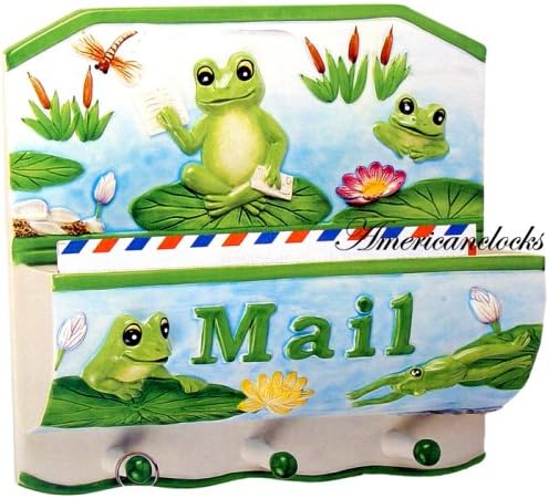 Ceramic Frog Letter/Key Holder,Salt And Pepper shaker also available!