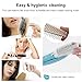 TOUCHBeauty Detangling Hair Brush Foldable Magic Hair Styling Comb for Women Vibration Scalp Massagers Hair Detangler Brush Anti-static built-in Mirror, Perfect Hair Scalp Treatments AS-1178