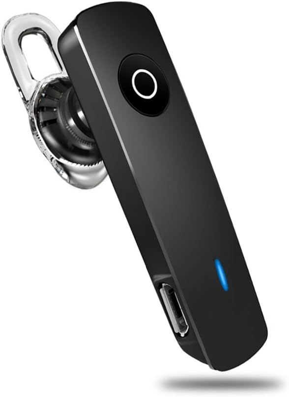 EASTOP ETM22 Lightweight Shockproof Wireless Bluetooth Noise-Canceling Headset With Microphone and Volume Control for Smartphones - Black