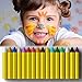 GiBot Face Paint Crayons 16 Colors Face and Body Paint Sticks Body Tattoo Crayons Kit for Kids, Child,Toddlers, Adult and World Cup Carnival,Non-Toxic,Set of 16 Easter painting