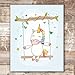Unicorn Wall Decor Art Prints (Set of 4) - Unframed - 8x10s | Girls Room Decor | Enchanting and Whimsical Design | Adding Fantasy and Charm to Kids' Rooms or Nurseries | Wall Art for Unicorn Lovers