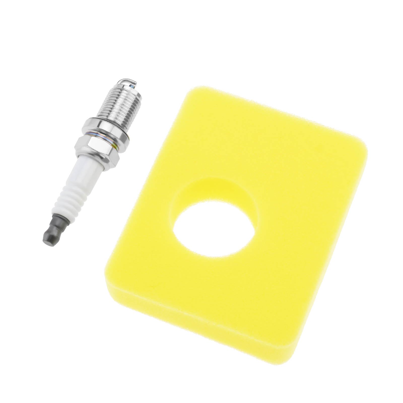 ECSiNG Air Filter Service Kit 799579 Compatible with Briggs & Stratton 300e 450e 500e 550e 550ex Series Engines with Air Filter Spark K6RTC Plug
