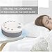 White Noise Machine, GAKOV GAGH-003 Soothing Sleep Therapy Sound Spa Relaxation Machine with 9 Nature Sound Auto-Off Timer for Baby, Light Sleepers and Mediators,Traveler