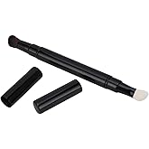 Retractable Makeup Brush, Dual Ended Shadow Brush Soft Wool Multipurpose Good Powder Gripping Easy Blending for Travel