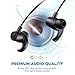 TaoTronics Bluetooth in Ear Headphones Wireless Earbuds Sports Magnetic Earphones with Built-in Mic (Sweat Proof with IPX5 Splash Proof Rating, aptX Stereo, Up to 7 Hours Talk Time, Ceramic Antenna)