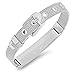 ForeverGiftsusa Free Engraving - Stainless Steel Ladies Medical Id Bracelet