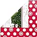 Hallmark Reversible Christmas Wrapping Paper Bundle, Classic Foil (Pack of 3, 60 sq. ft. ttl.)