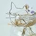 Fdesigner Cat Hair Clips Gold Fashion Hair Barrette Jewelry Cute Hairpins Accessories for Women and Girls (Silver Ⅰ)