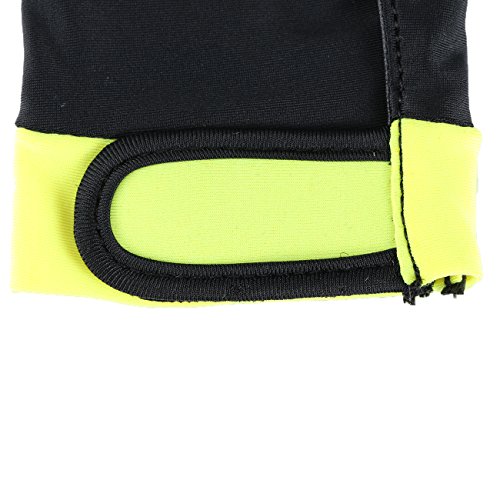 Anser M050912 Man Woman Elastic Lycra 3 Fingers Show Gloves for Billiard Shooters Carom Pool Snooker Cue Sport - Wear on the Right or Left Hand 1PCS (Light Green, L)