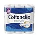 Cottonelle CleanCare Family Roll + Toilet Paper, Bath Tissue, 18 Toilet Paper Rolls