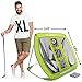 Rukket Pop Up Golf Chipping Net | Outdoor/Indoor Golfing Target Accessories and Backyard Practice Swing Game with 12 Foam Training Balls (Green XL)