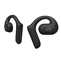 JVCケンウッド Victor ワイヤレスイヤホン bluetooth nearphones 耳をふさがない ながら聴き テレワーク 耳掛け イヤーフック 最大17時間再生 ブラック HA-NP35T-B