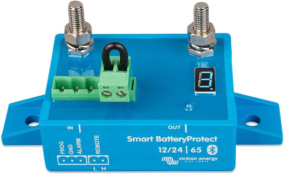 Victron Energy Smart BatteryProtect 12/24-Volt 65 amp (Bluetooth), 12/24 Volt, 65 Amp
