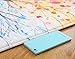 LEEVAN Art Deco Pattern Non-Slip Backing Machine Washable Round Area Rug Foam Mat Living Room Bedroom Study Children Playroom Super Soft Carpet Floor Mat Home Decor 3-Feet Diameter, Four Season Tree