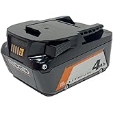 RIDGID 18V Lithium-ION 4.0 AH Battery AC87004 | Not eligible for the Lifetime Service Agreement