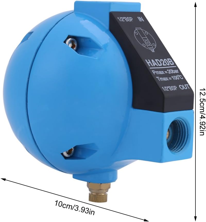 Regolatore Pressione Aria AFR2000 Con Separatore Acqua - Filtro Per Compressore E Aerografo - Foto 12