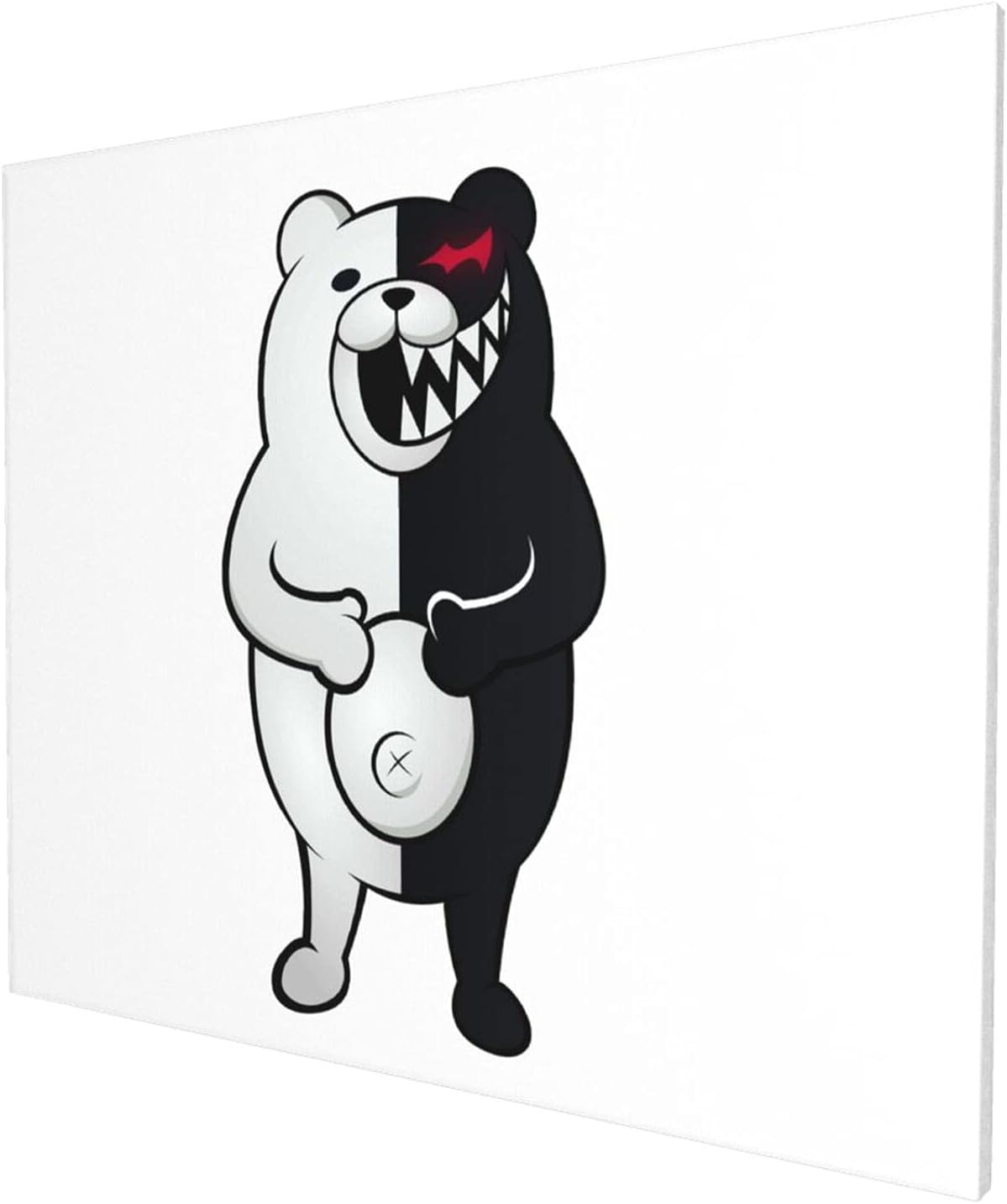 Amazon ダンガンロンパ モノクマ 3 フレームレス装飾画 壁掛け アートポスター インテリア絵画 キャンバス寝室の装飾風景 新築飾り 贈り物 壁の絵 インテリア装飾50x60cm フレームレス ウォールステッカー オンライン通販