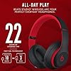 Beats-Studio3-Wireless-Noise-Cancelling-Over-Ear-Headphones-Apple-W1-Headphone-Chip-Class-1-Bluetooth-Active-Noise-Cancelling-22-Hours-Of-Listening-Time-Defiant-Black-Red Beats Studio3 Wireless Noise Cancelling Over-Ear Headphones - Apple W1 Headphone Chip, Class 1 Bluetooth, Active Noise…