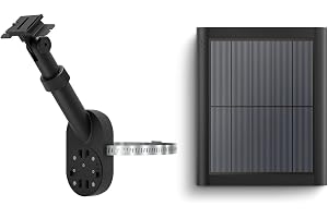 All-New Ring Pole and Wall Mount for Cameras and Solar Panels with Ring Solar Panel (2nd Generation), 4W for Stick Up Cam, Stick Up Cam Pro, Spotlight Cam Plus, Spotlight Cam Pro