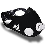 Training Mask 2.0 [Black Original] Elevation Training Mask, Fitness Mask, Workout Mask, Running Mask, Breathing Mask, Resistance Mask, Elevation Mask, Cardio Mask, Endurance Mask For Fitness