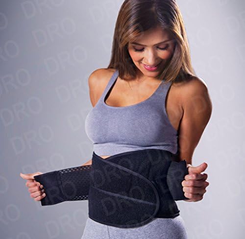 Lower Back Brace with Extra Detachable Pad – Lumbar Back Support Brace for Men and Women – Helps Relieve Lower Back Pain with Sciatica, Herniated and Slipped Discs (M) (3)