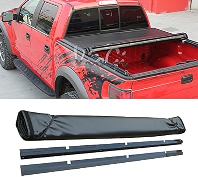 Viogi 1pc Black Vinyl Clamp On Soft Roll Up Top Mount Tonneau Cover W Rails Necessary Mounting Hardware Fit 05 15 Toyota Tacoma Pickup With 5ft 60 3 Fleetside Short Bed Tonneau Covers Amazon Canada