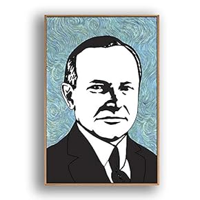 Framed Canvas Wall Art for Living Room, Bedroom America President Canvas Prints for Modern Home Decoration Ready to Hang - 16"x24" inches