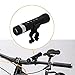 IDinspk 5 In 1 Portable LED Flashlight with Bluetooth Speaker USB Charger Power Bank 2200mAh Torch Bicycle Bluetooth Speakers Handsfree Microphone for Outdoor Activities(Black)