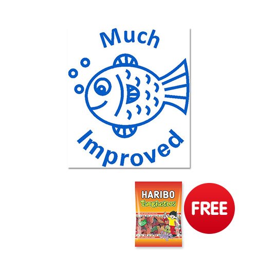 Trodat 61745 "Much Improved" Classmates Education Stamp