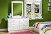South Shore Logik Collection Double Dresser, Pure White