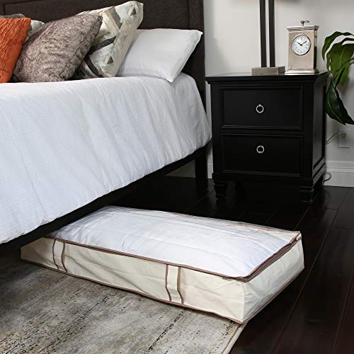 Smart Design Jumbo Underbed Organizer Set of 4 with Aromatic Cedar