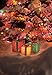 PRODUCTWORKS Candy Cane Lane 3-Piece Pre-Lit Gift Boxes with 70 Lights Seasonal Outdoor Décor