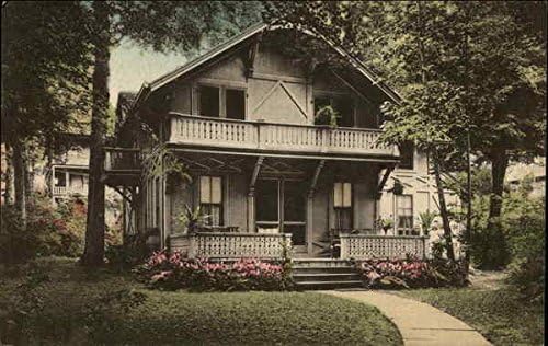 Miller Cottage Chautauqua New York Ny Original Vintage Postcard