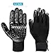 DELOMO Pet Deshedding Glove, Left & Right-Gentle Grooming Gloves, for Dogs,Cats & Horses, Efficient Pet Hair Remover Glove, Hair Glove with Enhanced Five Finger Design