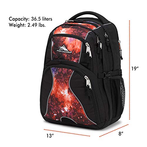 image for High Sierra Swerve Laptop Backpack, 17-inch Laptop Backpack for High S