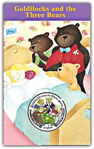 Isle of Man 2006 Beautiful Fairy Tales Goldilocks Colour Unc. CuNi Commemorative Coin in Pack
