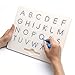 A to Z Letter Lower Upper Case Numbers Magna Doodle Children's Handwriting Development Learning Toy for Toddlers (Letter (Upper))