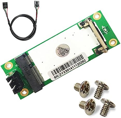 Oley Mini PCI-E PCI Express to USB Interface With SIM Card Adapter 180 Degree