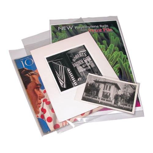Printfile Polyethylene Bag With 2in Flap 4mil 8-3/8X10 - Printfile 810BAG