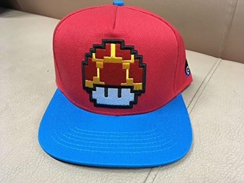 Amazon Co Jp Super Mario スーパーマリオ 任天堂キャップ ゲームキャップ Pacman 帽子 レトロ ゲーム 8ビット 8bit キノコ ホビー 通販