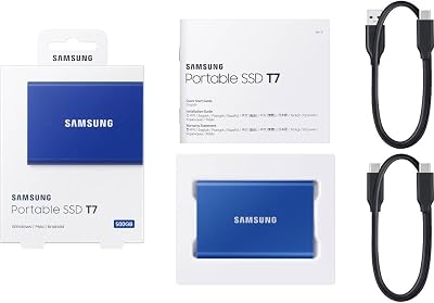Samsung Portable SSD Indigo-blue 500 GB MU-PC500H USB 3.2 Gen2