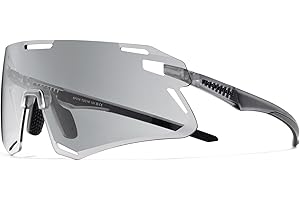 ROCKBROS Photochromic Cycling Sunglasses UV400 Running Glasses for Men Women Bike Glasses Sports Sunglasses TR90