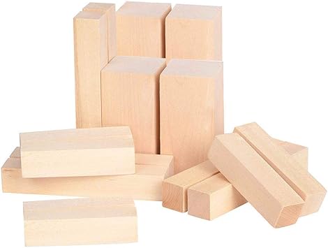 unfinished wood blocks