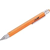 Troika Construction Ballpoint Pen, Neon Orange (PIP20NO)